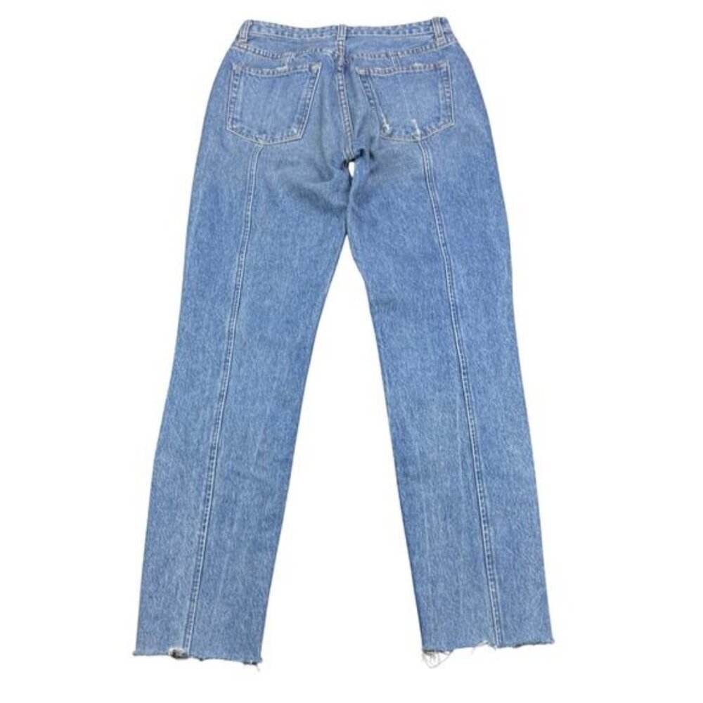 Reformation Seamed Jeans In Celtic Wash - Picture 6 of 9